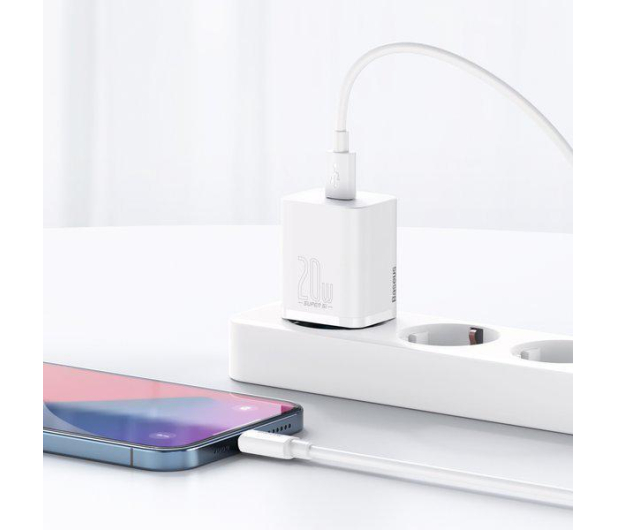 Baseus Ładowarka sieciowa Super Si Quick Charger 1C 20W - 1194213 - zdjęcie 4